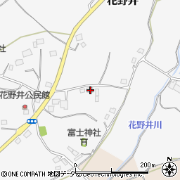 茨城県小美玉市花野井38周辺の地図