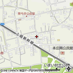 埼玉県本庄市今井408周辺の地図