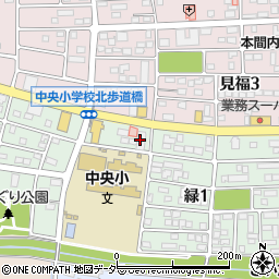 そば蔵本庄店周辺の地図