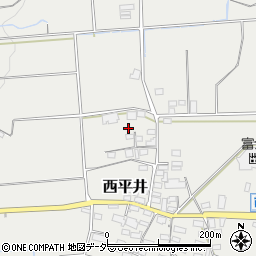 群馬県藤岡市西平井1254-8周辺の地図