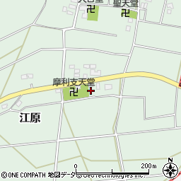 埼玉県深谷市江原86周辺の地図