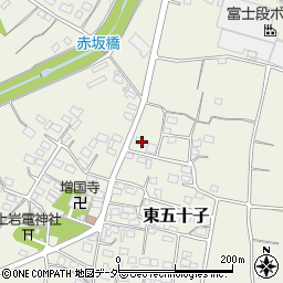 埼玉県本庄市東五十子589周辺の地図