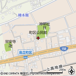 長野県松本市島立2422周辺の地図