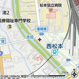 長野県松本市中条2-15周辺の地図