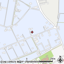 茨城県石岡市下林3377-2周辺の地図