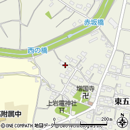 埼玉県本庄市東五十子637周辺の地図