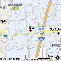 松本表具店周辺の地図
