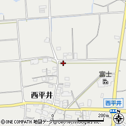 群馬県藤岡市西平井1228周辺の地図