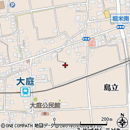 長野県松本市島立1657周辺の地図