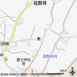茨城県小美玉市花野井154周辺の地図
