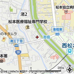 松本御嶽教会総本部周辺の地図
