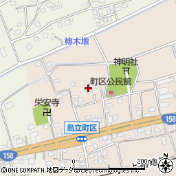 長野県松本市島立2418周辺の地図