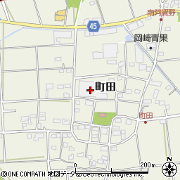 埼玉県深谷市町田452周辺の地図