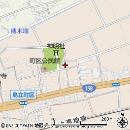 長野県松本市島立2425周辺の地図