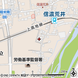 長野県松本市島立109周辺の地図