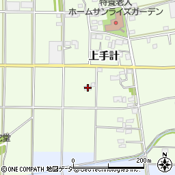埼玉県深谷市上手計385周辺の地図