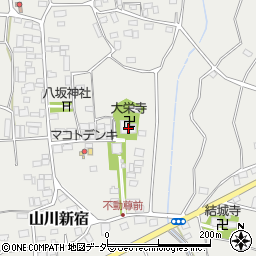 茨城県結城市山川新宿311-1周辺の地図