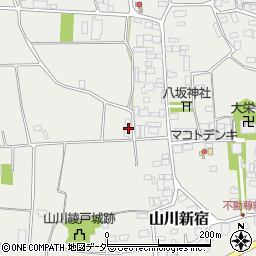 茨城県結城市山川新宿443-4周辺の地図