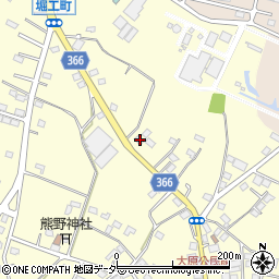 群馬県館林市堀工町815周辺の地図