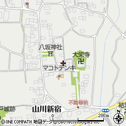 茨城県結城市山川新宿323周辺の地図