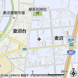 埼玉県熊谷市妻沼1824周辺の地図