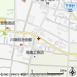 埼玉県深谷市下手計99周辺の地図