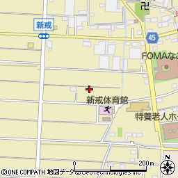 埼玉県深谷市新戒742周辺の地図