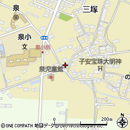 長野県佐久市三塚283周辺の地図