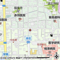 松本通信特機株式会社周辺の地図