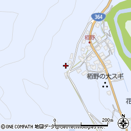石川県加賀市山中温泉栢野町周辺の地図