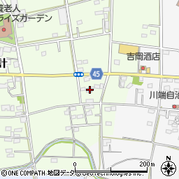 埼玉県深谷市上手計33周辺の地図