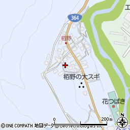 石川県加賀市山中温泉栢野町ト21周辺の地図