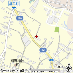 群馬県館林市堀工町813周辺の地図