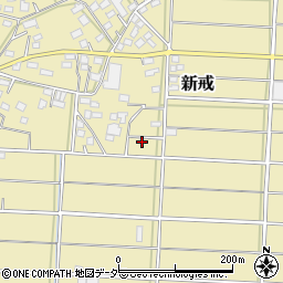 埼玉県深谷市新戒1161周辺の地図