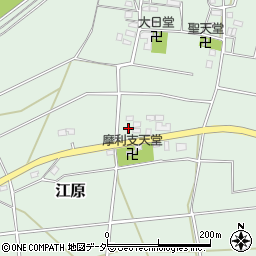 埼玉県深谷市江原82周辺の地図