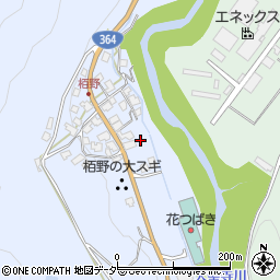 石川県加賀市山中温泉栢野町ト24周辺の地図