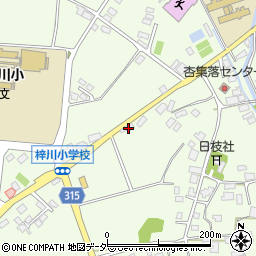 長野県松本市梓川梓846周辺の地図