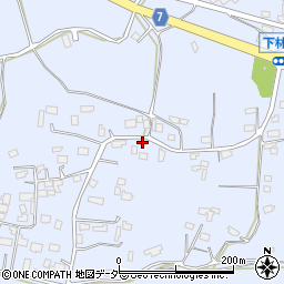 茨城県石岡市下林394周辺の地図