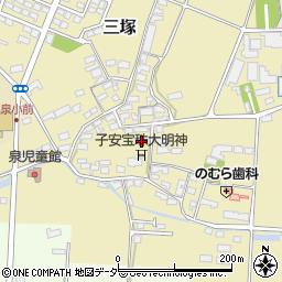 長野県佐久市三塚27周辺の地図
