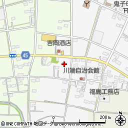 埼玉県深谷市下手計76周辺の地図