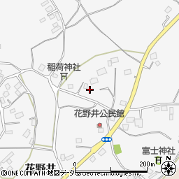 茨城県小美玉市花野井180周辺の地図