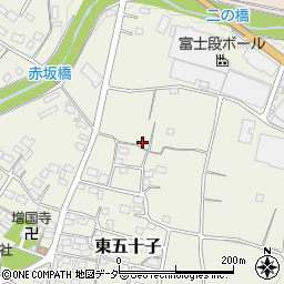 埼玉県本庄市東五十子681周辺の地図