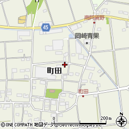 埼玉県深谷市町田466周辺の地図