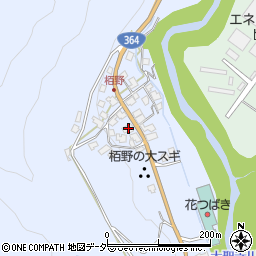 石川県加賀市山中温泉栢野町ト18周辺の地図