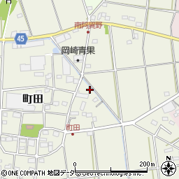 埼玉県深谷市町田508周辺の地図