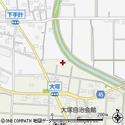 埼玉県深谷市大塚220周辺の地図