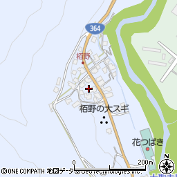 石川県加賀市山中温泉栢野町ト周辺の地図