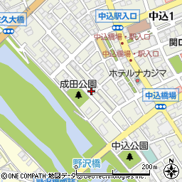 牡蠣酒場 海運亭 佐久中込店周辺の地図