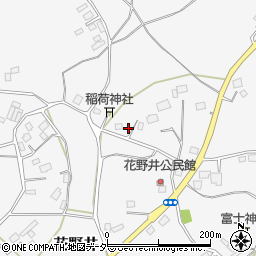 茨城県小美玉市花野井191周辺の地図