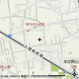 埼玉県本庄市今井427周辺の地図